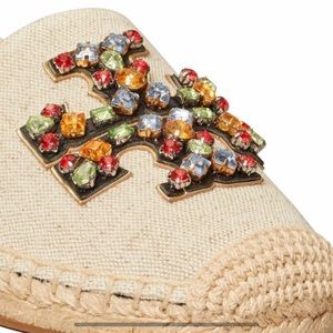 Tory Burch Ines Embellished espadrille
